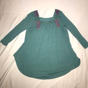 Blue long sleeve Shirt